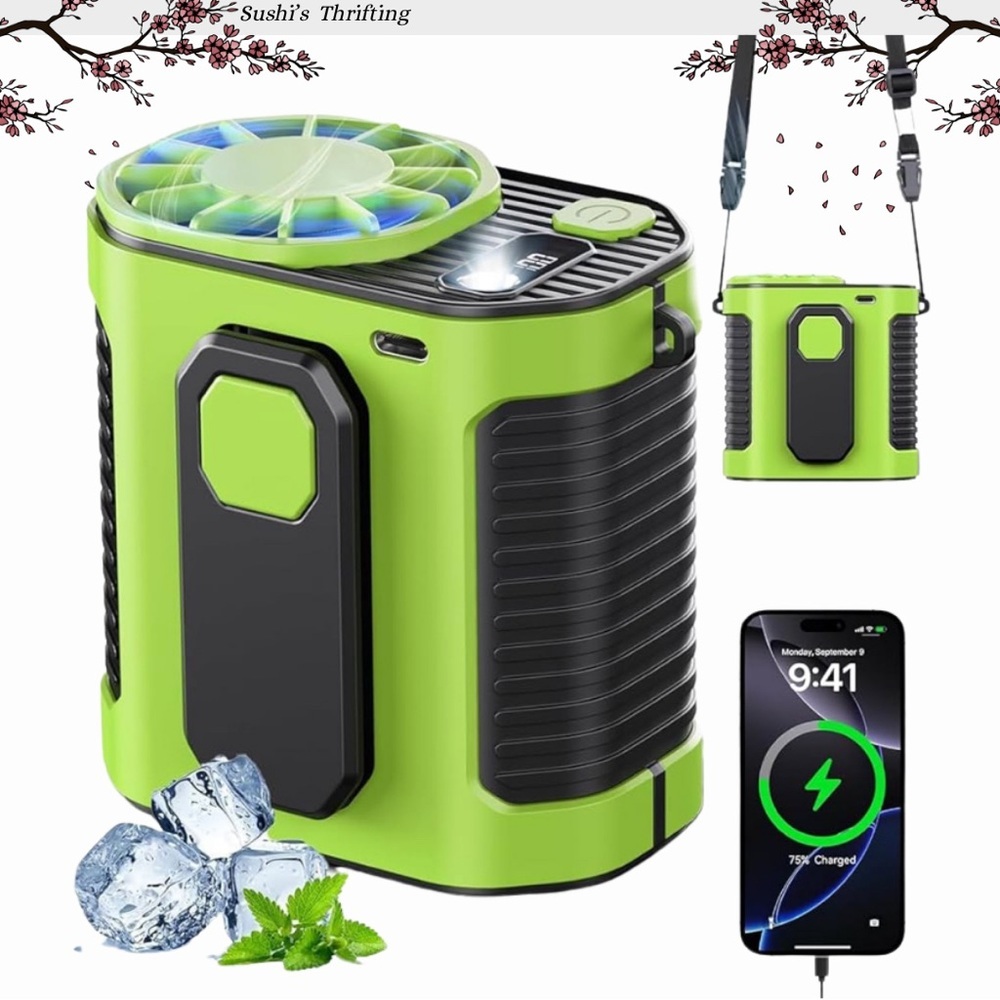 Green Waist Fan